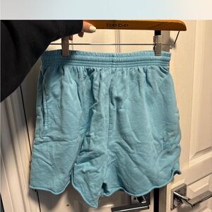 Baby Light Blue Womens Shorts